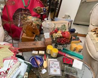 Christmas, yankee candles, vintage items, nfl collectibles, home decor