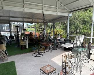 patio, gardening pots and accessories
