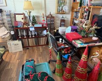 christmas, records, cds, vintage games