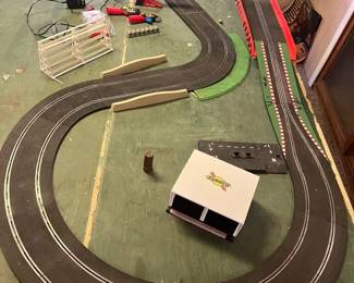 SCX Slot Car Track Set Up