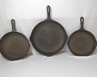 Vintage Cast Iron Skillets
