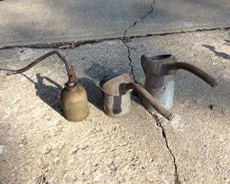 Vintage Oil Canisters
