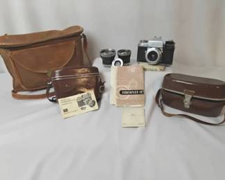 Contaflex IV with Accessories