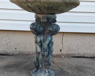 Concrete Bird Bath