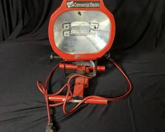 Commercial Electric Portable Work Light