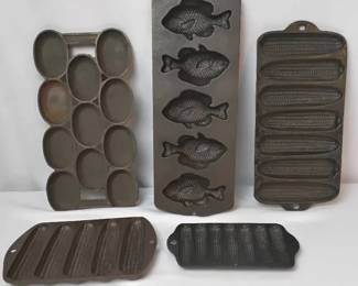 Cast Iron Cornbread Molds