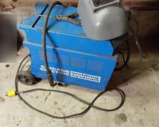 Chicago Electric Welding Systems and Helmet
