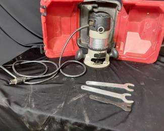Porter Cable Router with Craftsman Case