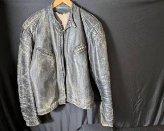 Mens Leather Motorcycle Jacket