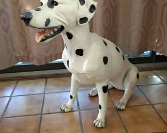 Dalmatian Dog Statue