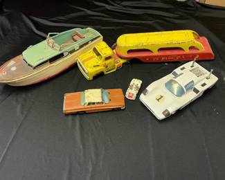 Vintage Metal Toy Cars