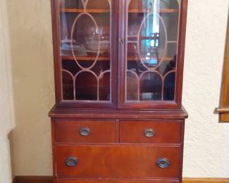 Mahogany China Cabinet