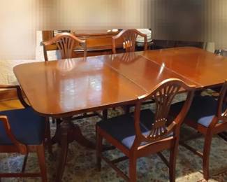 MCM Mahogany Dining Table