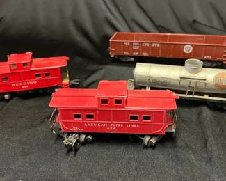 Vintage American Flyer Train Cars