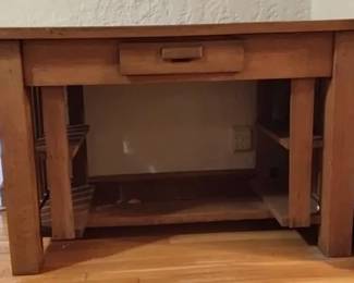 Mission Style Writing Table
