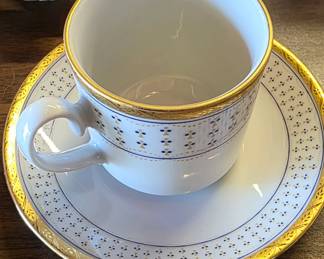 Tirschenreuth gilded demitasse