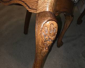 Beautiful carved legs
