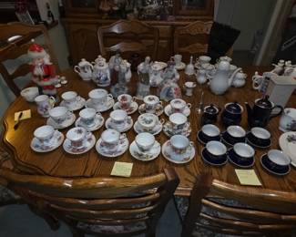 Only a small display of items for sale