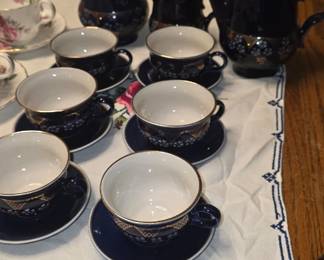 Russian tea set (Soviet-era)
