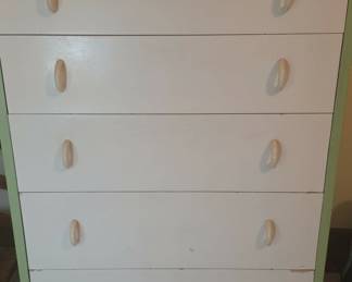Mid-Century Modern Style Five-Drawer Chest