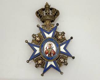 Serian saint medal