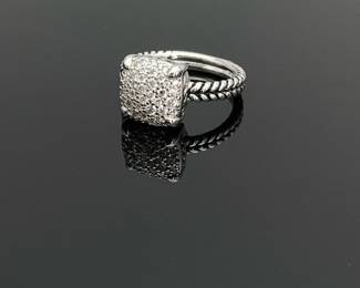 Pave cable ring