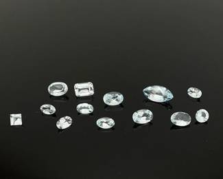 aquamarine gemstones