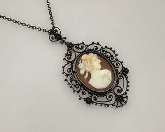 Cameo necklace