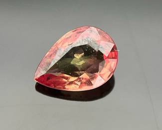 Tear drop zuttanite gemstone