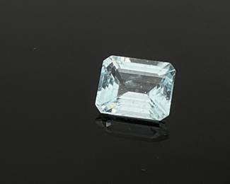 Aquamarine gemstone