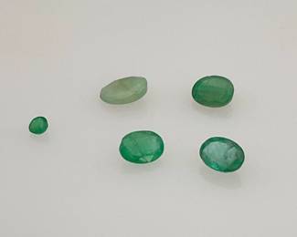 Emerald gemstones