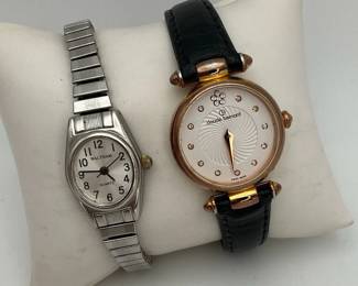 Waltham and claude bernard watches 