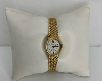 Helbros Gold tone ladies watch