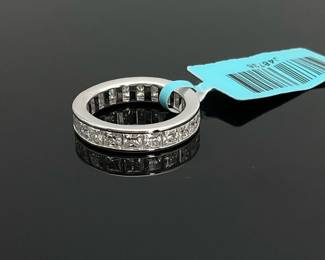 Moissanite ring