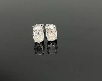 Moissanite Stud Earrings