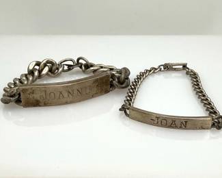 Sterling silver id bracelets