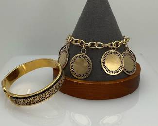 God Tone damascene style bangle