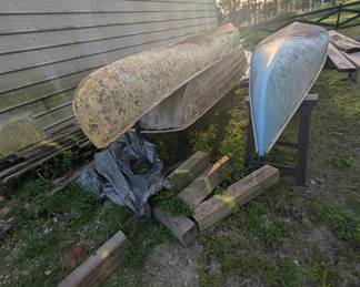 2 Canoes and a Jon Boat