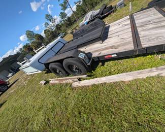 7'x20' Flatbed Car Hauler - 2024 - With Winch