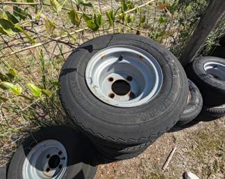 Golf Cart Tires and Rims