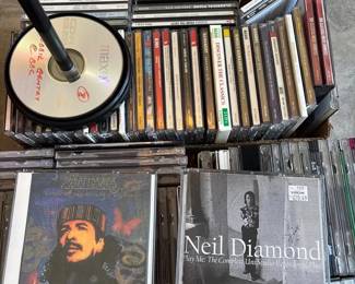 CD Music Collection 3 Shoe Boxes