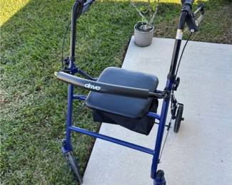 Portable Small Drive Toilet New, ZLER walker Drive Walker Mobility AIDS