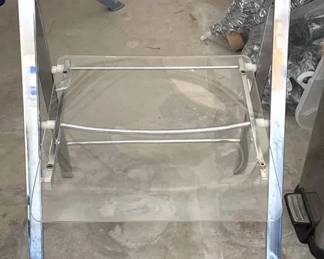 Modern Acrylic Folding Chair