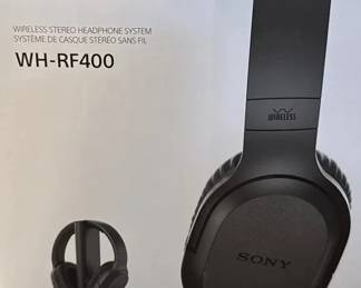 Sony Whrf400 Wireless Headphone System