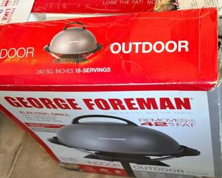 George Foreman Indoor Outdoor Electric Grill