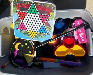 Large Lot Of Childrens Vintage Toys