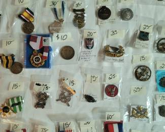 Military Pins & Metals