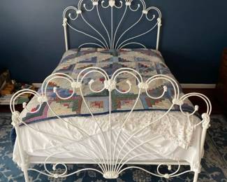 Ornate Metal Double Bed Frame