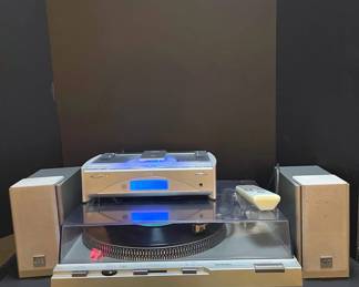 Technics Direct Drive Automatic Turntable SLD3, CD Player More