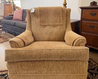 #5. $120 petite MCM chair 32H,29W,27D